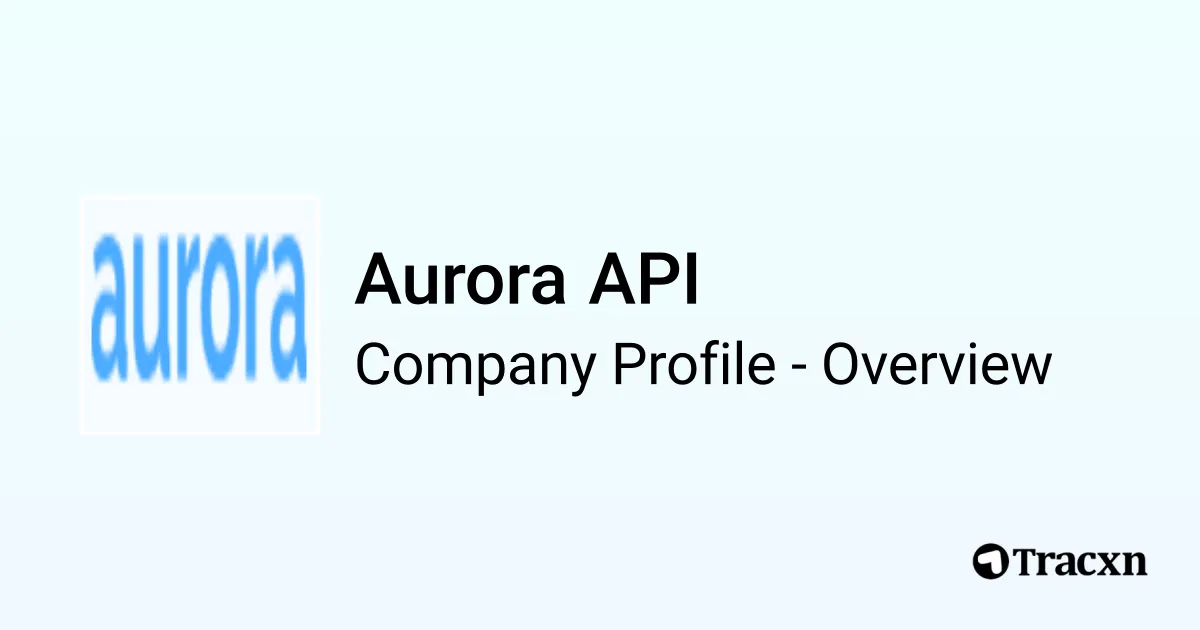 Aurora Api Aurora API - 2026 Company Profile, Team & Competitors - Tracxn