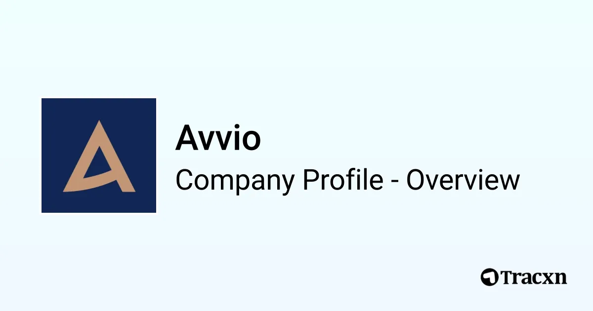 Avvio - 2025 Company Profile, Team, Funding & Competitors - Tracxn