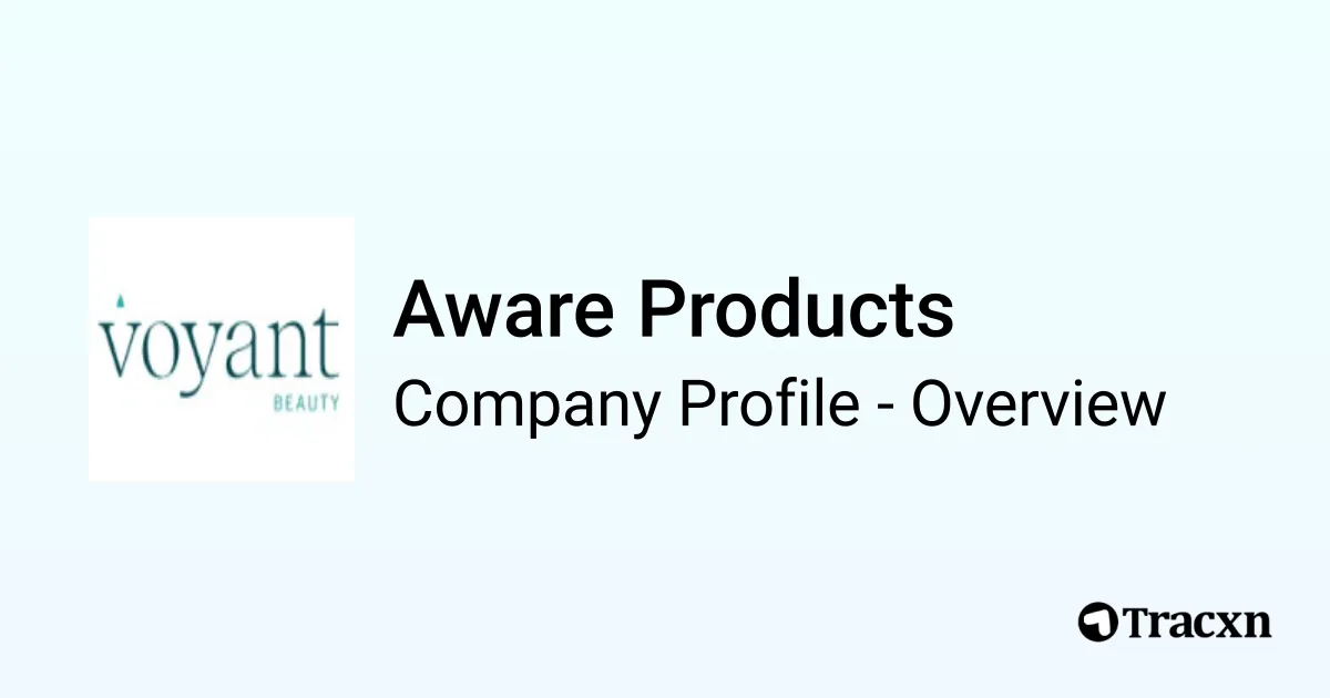 Aware Products - 2026 Company Profile, Team & Competitors - Tracxn