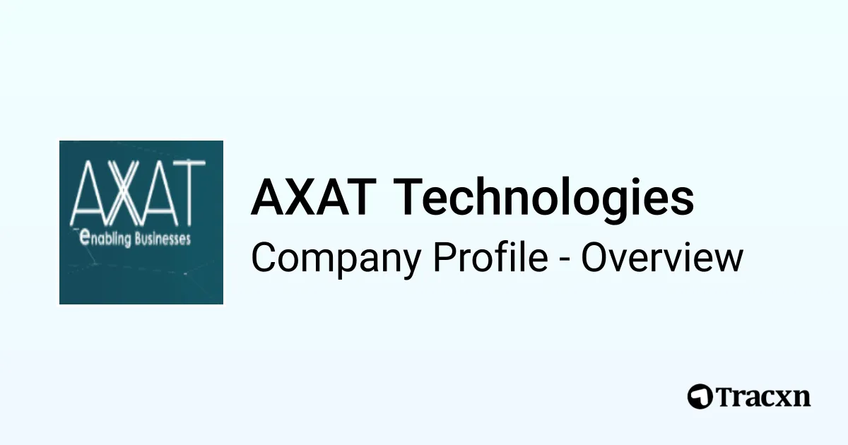 AXAT Technologies - 2026 Company Profile & Competitors - Tracxn