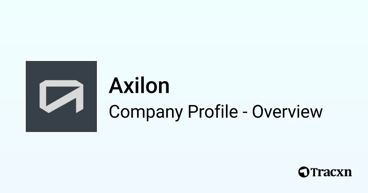 Axilon Axilon - 2026 Company Profile, Team, Funding & Competitors - Tracxn