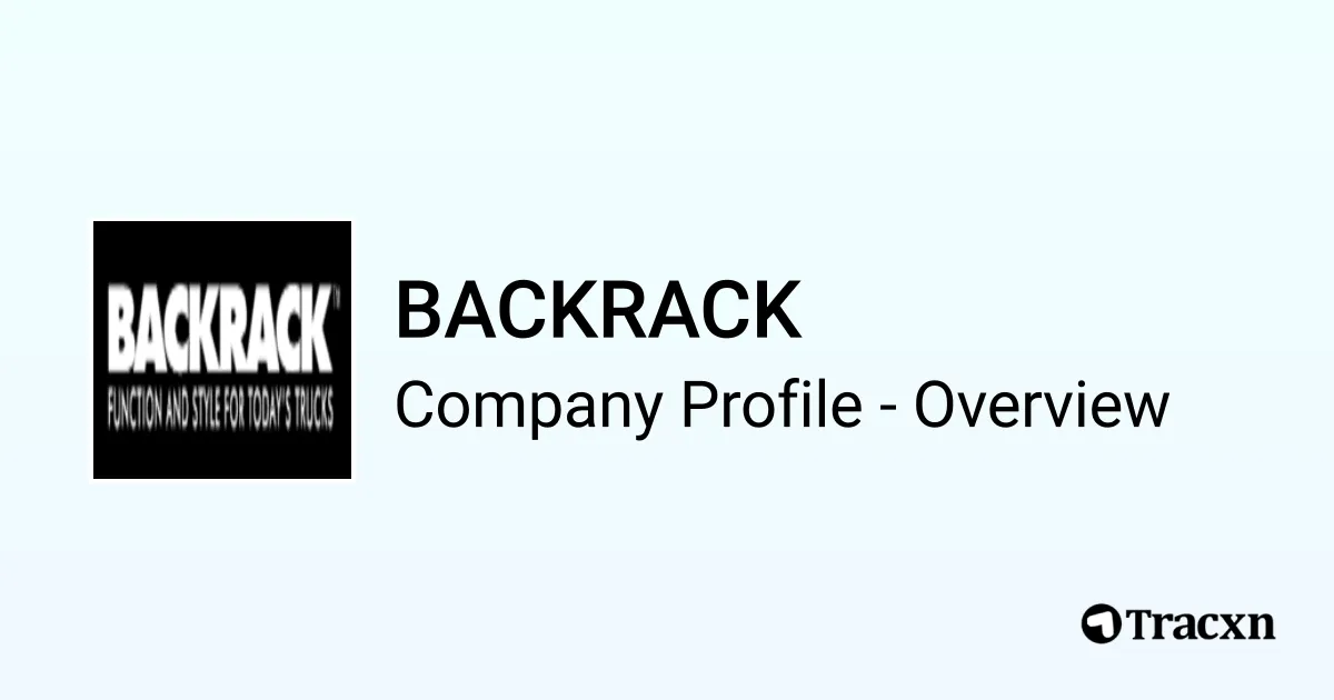 BACKRACK - 2026 Company Profile & Competitors - Tracxn