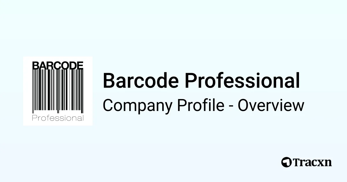 Barcode Professional - 2026 Company Profile, Team, Competitors ...