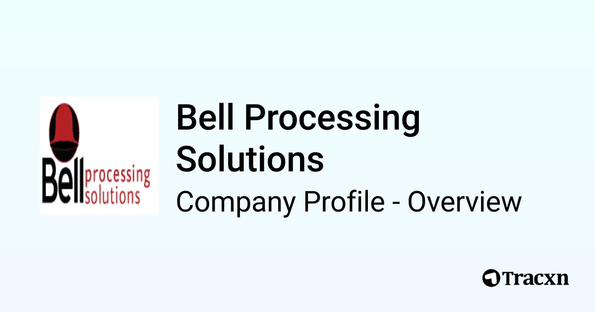 Bell Processing Solutions - 2026 Company Profile & Competitors - Tracxn