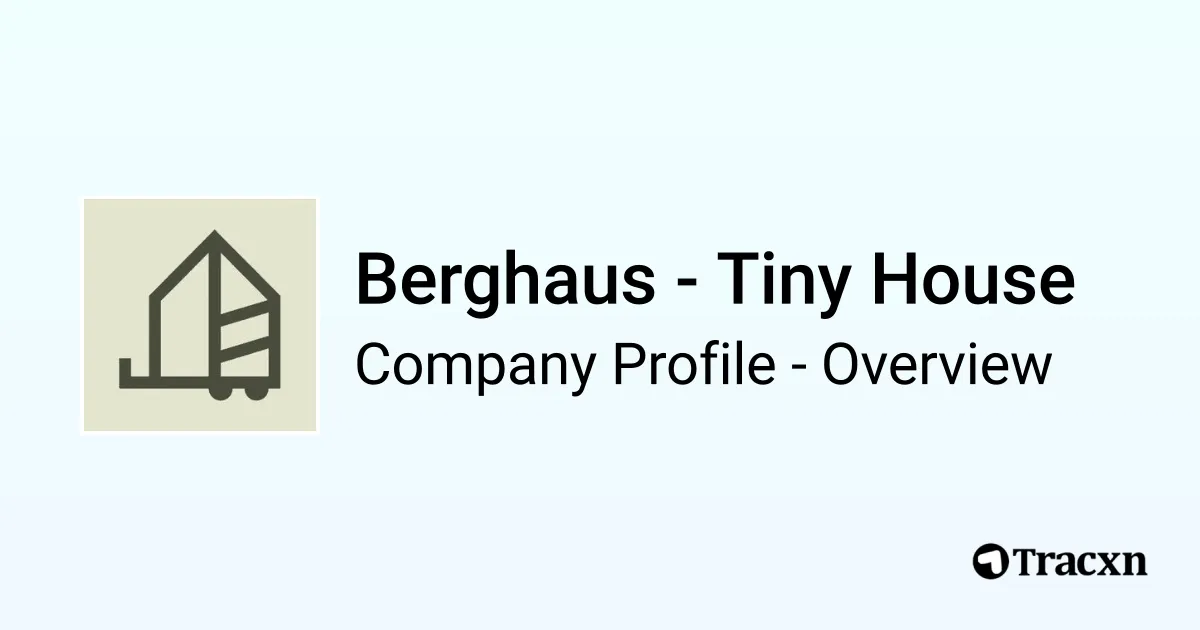 Berghaus - Tiny House - 2026 Company Profile & Competitors - Tracxn