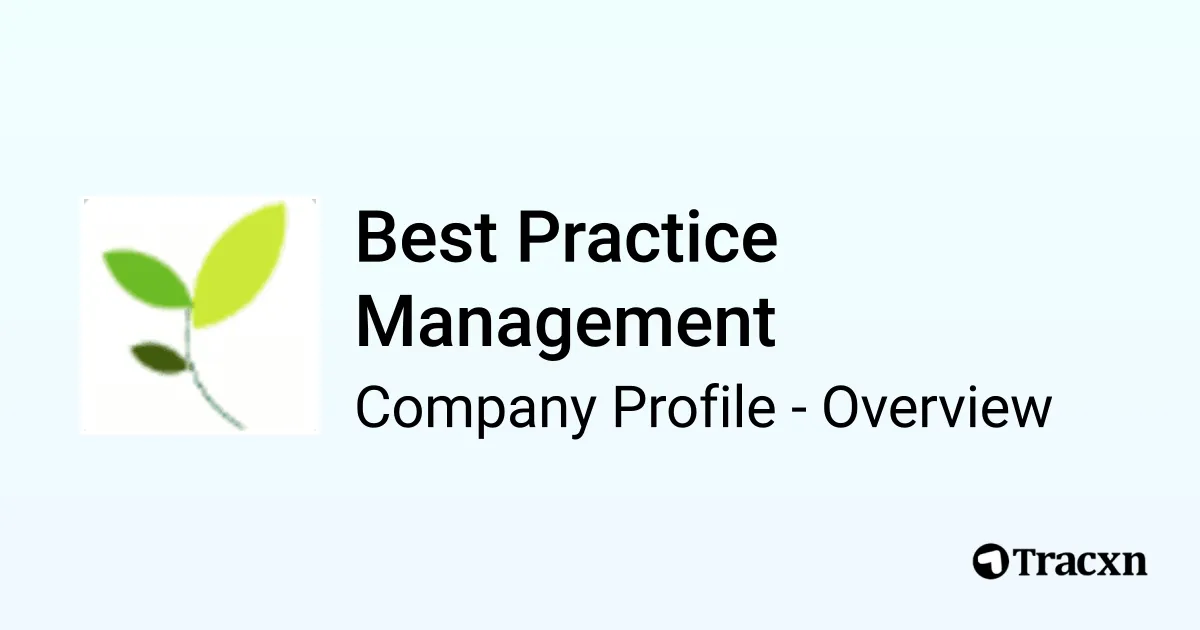Best Practice Manager Card Best Practice Management - 2026 Company Profile & Competitors - Tracxn