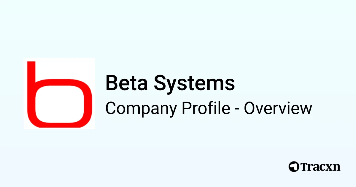Beta Systems - 2025 Company Profile, Team, Funding & Competitors - Tracxn