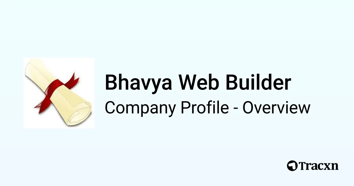 Bhavya Web Builder - 2026 Company Profile & Competitors - Tracxn