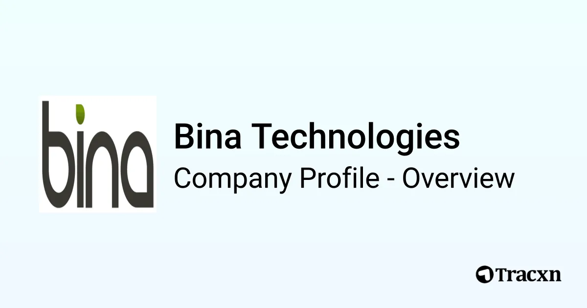 Bina Api New Bina Technologies - 2026 Company Profile, Team, Funding & Competitors ...