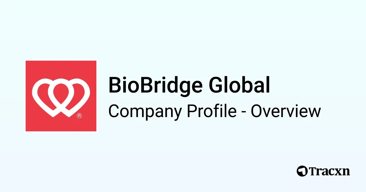 BioBridge Global - 2026 Company Profile & Competitors - Tracxn