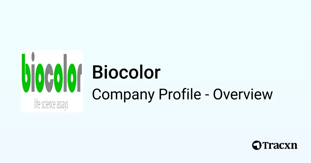 Biocolor - 2026 Company Profile, Team, Funding, Competitors ...