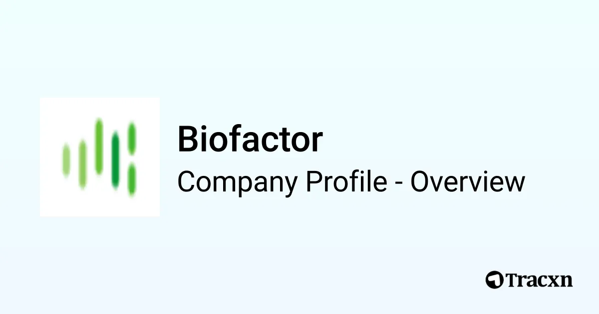 Biofactor - 2026 Company Profile, Team, Competitors & Financials - Tracxn