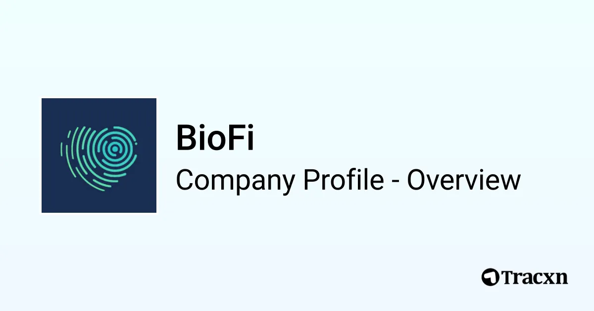 BioFi - 2026 Company Profile, Team, Funding & Competitors - Tracxn