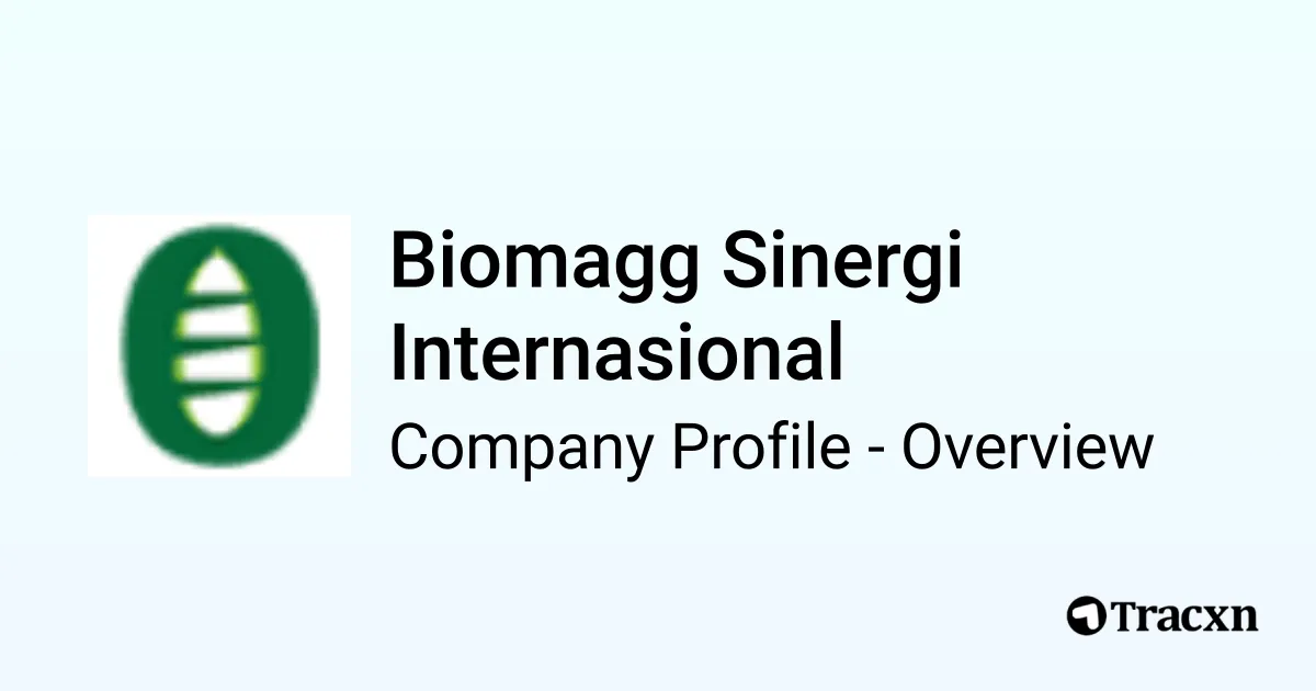 Biomagg Biomagg Sinergi Internasional - 2025 Company Profile & Competitors - Tracxn