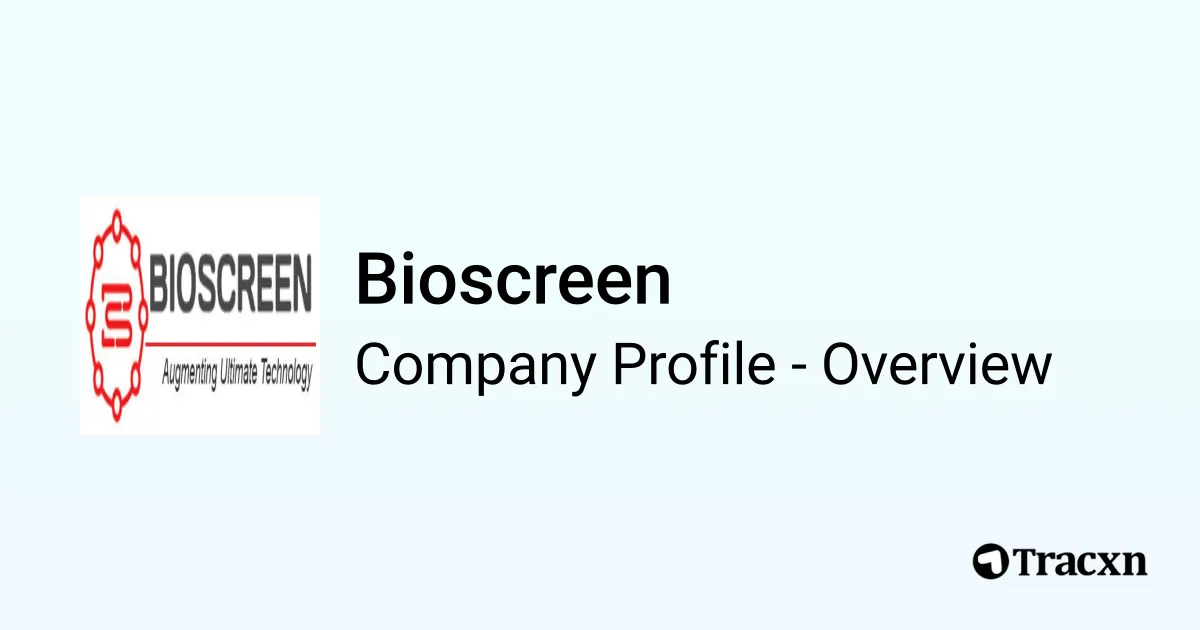 Bioscreen - 2026 Company Profile, Funding & Competitors - Tracxn
