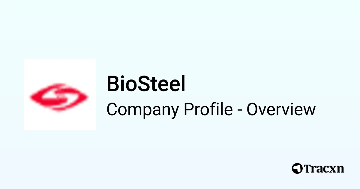 BioSteel - 2025 Company Profile, Team, Funding & Competitors - Tracxn