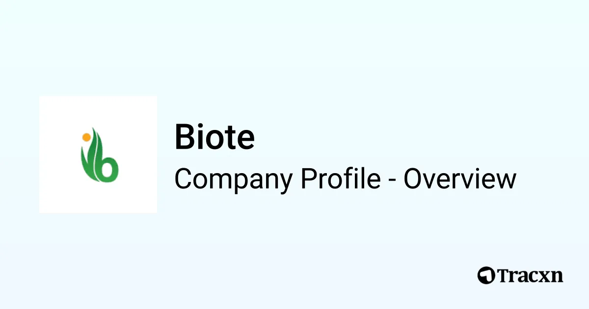 Biote - 2025 Company Profile, Team, Competitors & Financials - Tracxn
