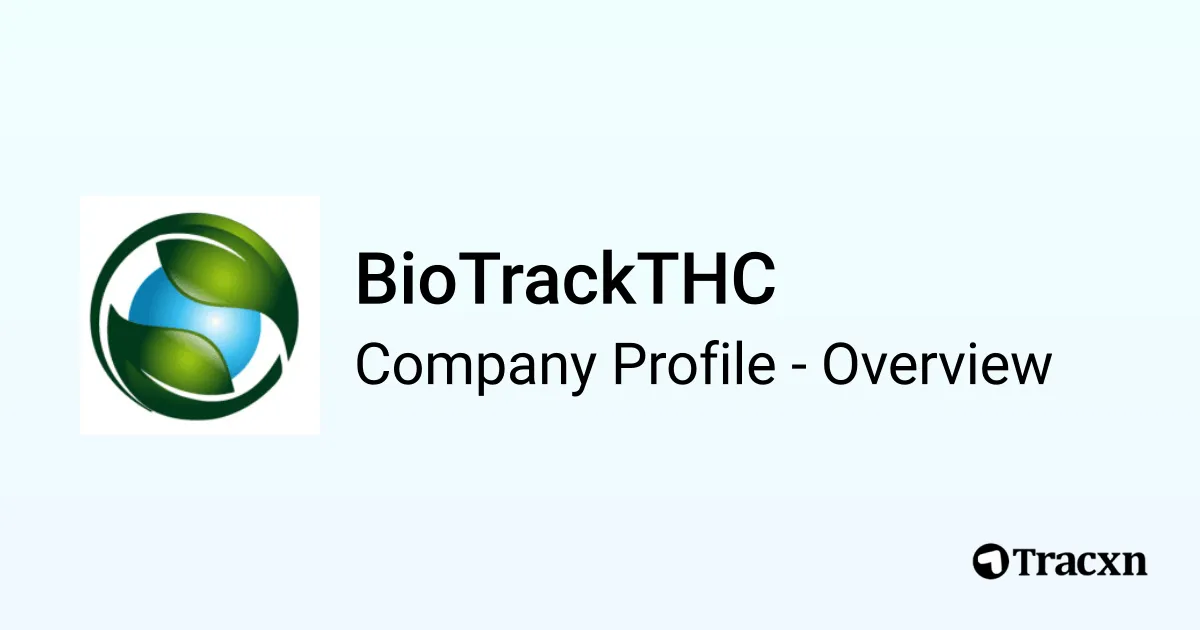 BioTrackTHC - 2026 Company Profile, Team, Funding & Competitors - Tracxn