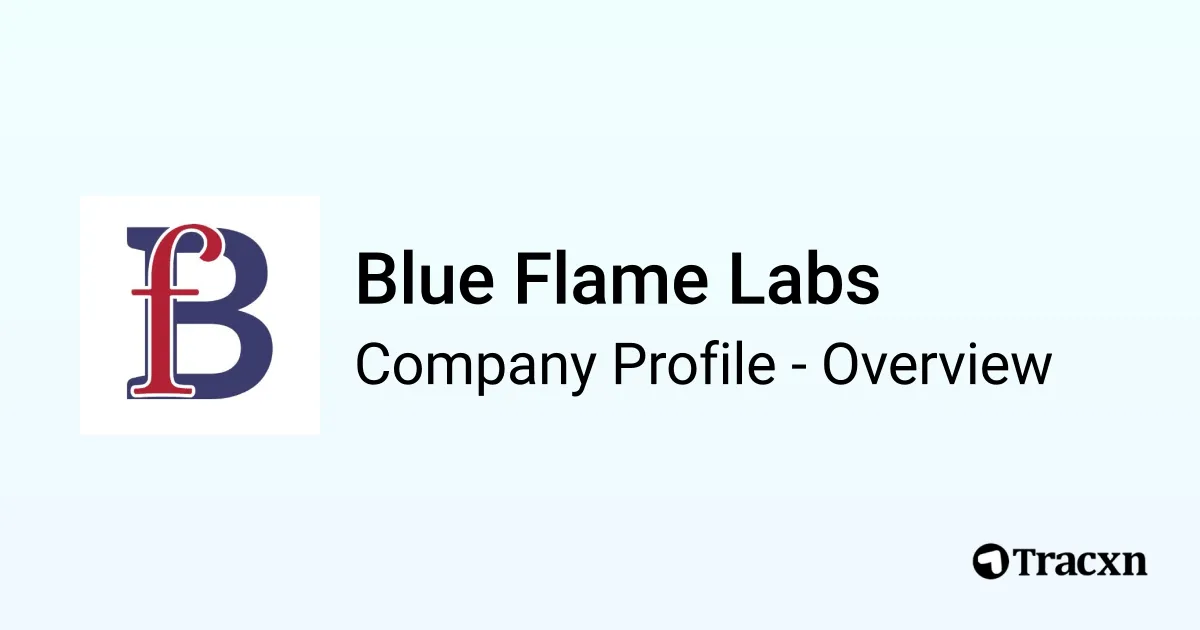 Blue Flame Labs - 2026 Company Profile, Team, Funding, Competitors ...
