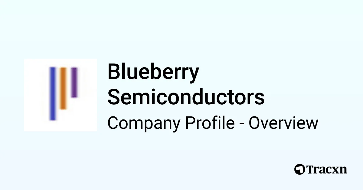 Blueberry Semiconductors - 2026 Company Profile, Team, Competitors ...