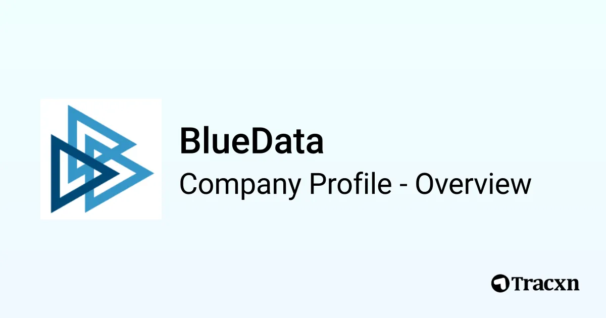 BlueData - 2025 Company Profile, Team, Funding & Competitors - Tracxn