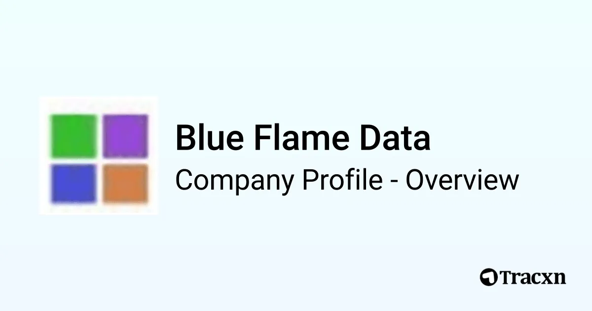 Blue Flame Data - 2026 Company Profile, Team, Funding & Competitors ...