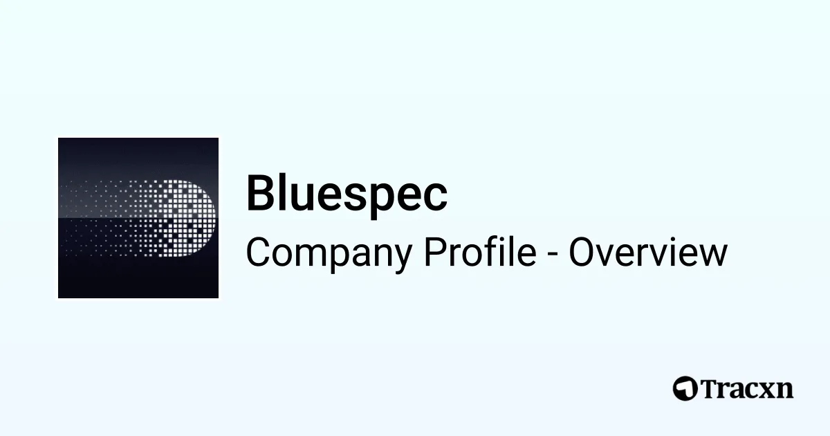 Bluespec - 2026 Company Profile, Team, Funding & Competitors - Tracxn