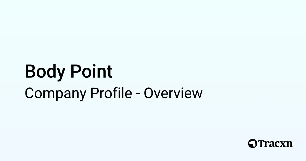 Body Point Logo Body Point - 2026 Company Profile & Competitors - Tracxn
