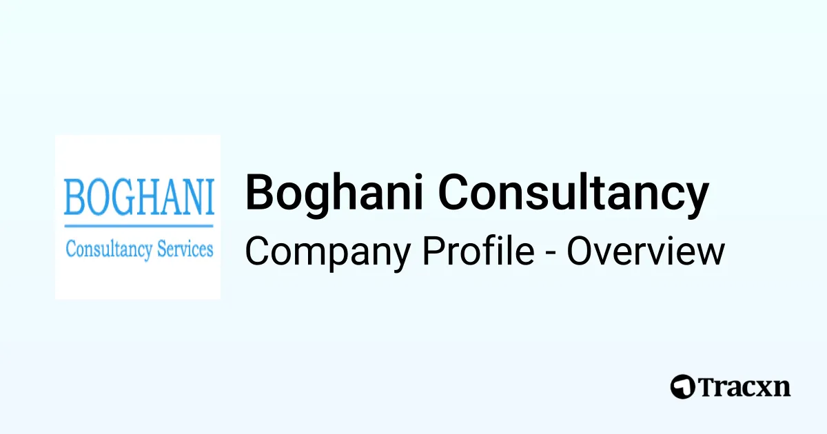 Boghani Consultancy - 2026 Company Profile, Competitors & Financials ...