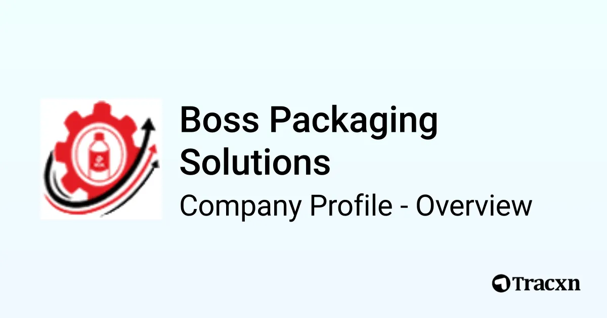 Boss Packaging Solutions - 2026 Company Profile & Competitors - Tracxn