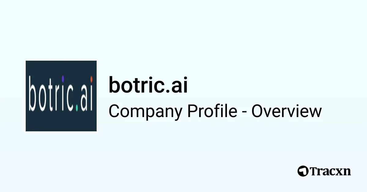 botric.ai - 2026 Company Profile & Competitors - Tracxn