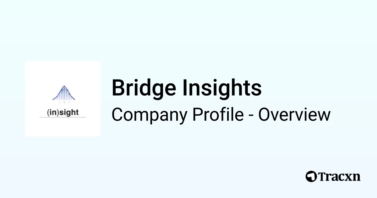 Bridge Insights - 2026 Company Profile & Competitors - Tracxn