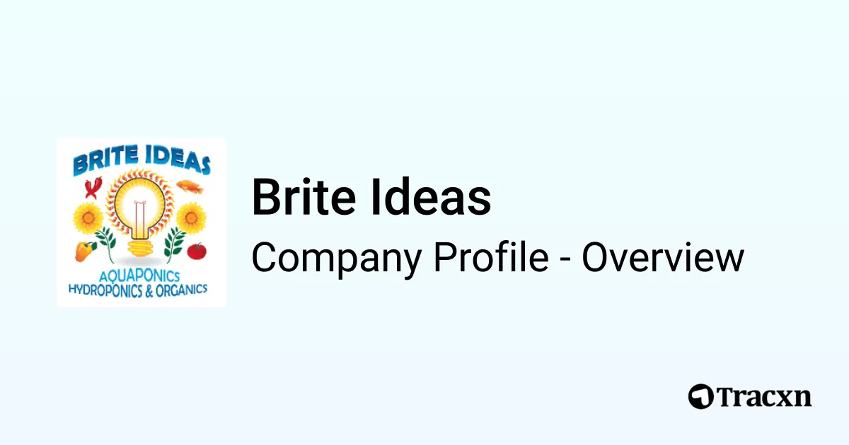 Brite Ideas - 2026 Company Profile & Competitors - Tracxn