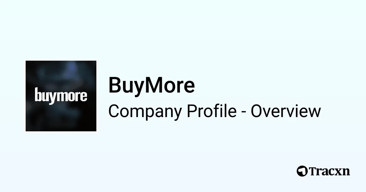 BuyMore - 2026 Company Profile, Team & Competitors - Tracxn
