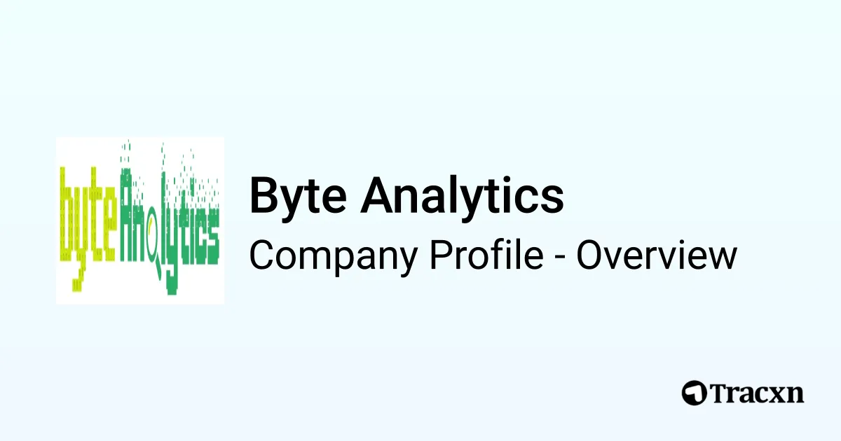 Byte Analytics - 2026 Company Profile, Team & Competitors - Tracxn