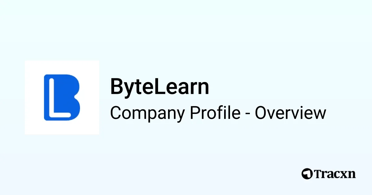 ByteLearn - 2026 Company Profile, Team, Funding, Competitors ...