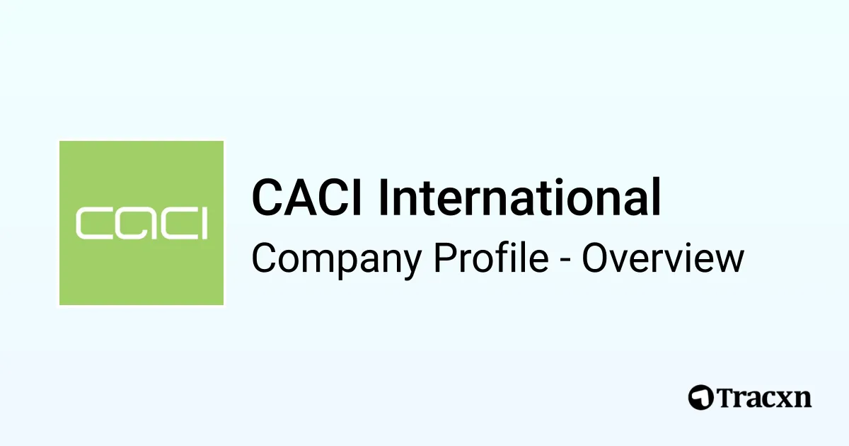 CACI International - 2026 Company Profile, Team, Competitors ...