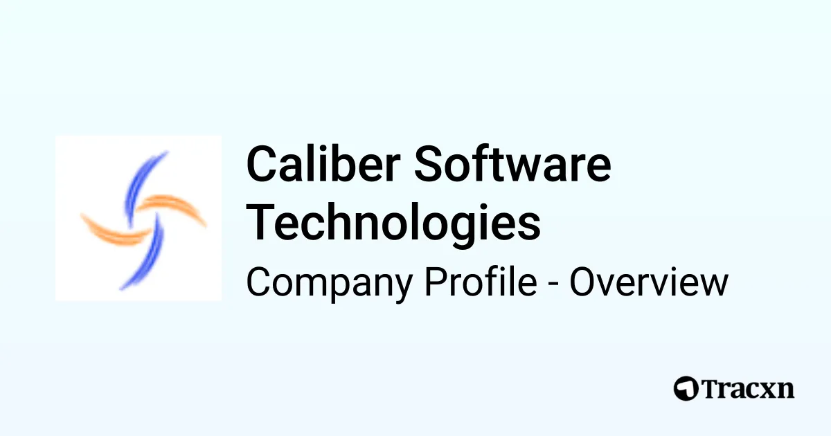 Caliber Software Technologies - 2026 Company Profile & Competitors - Tracxn
