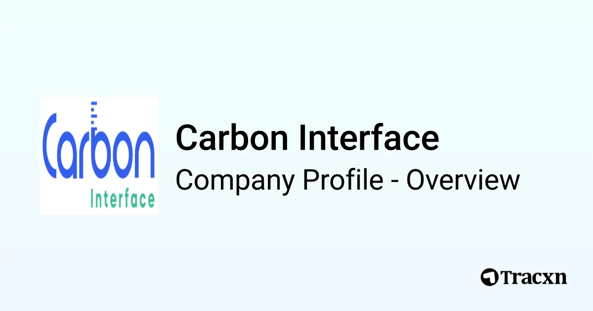 Carbon Interface Api Carbon Interface - 2026 Company Profile & Competitors - Tracxn