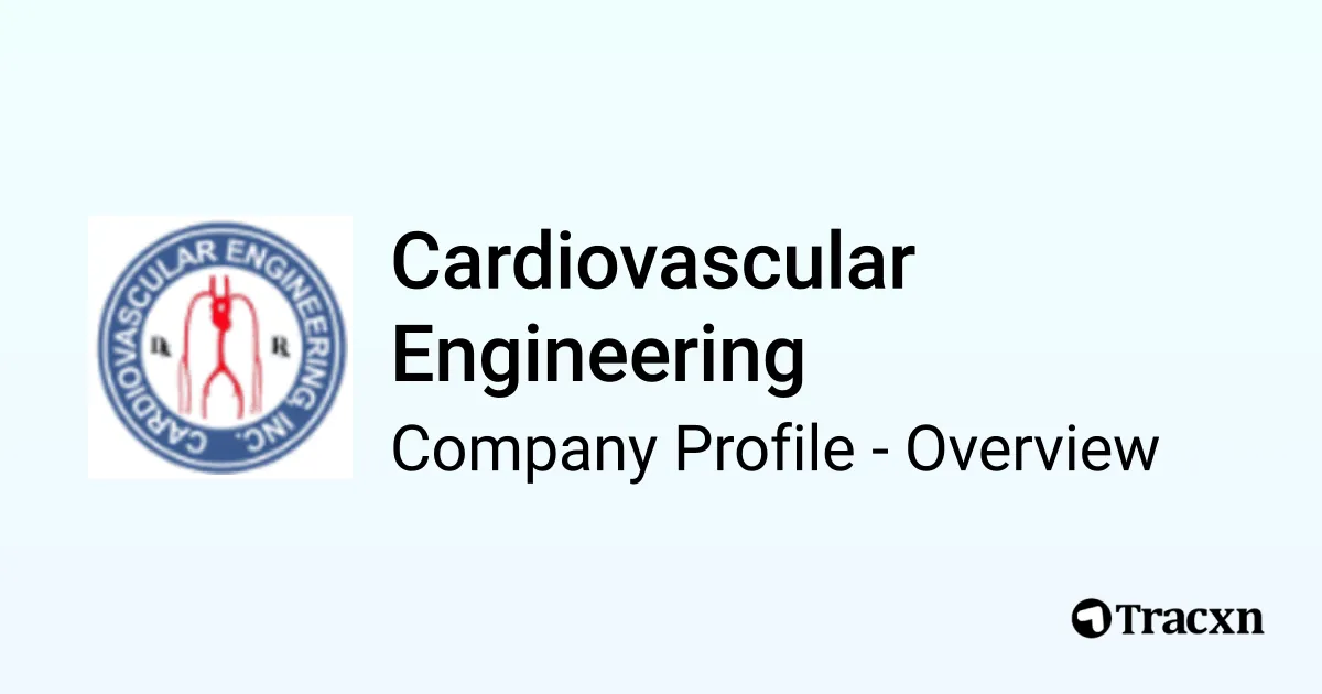 Cardiovascular Engineering - 2026 Company Profile, Funding ...