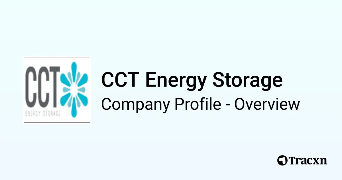 Ct Energy Storage Program CCT Energy Storage - 2026 Company Profile, Team & Competitors - Tracxn