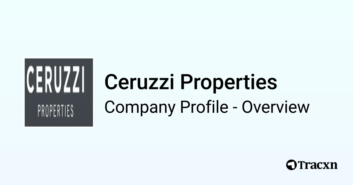 Ceruzzi Properties - 2026 Company Profile & Competitors - Tracxn