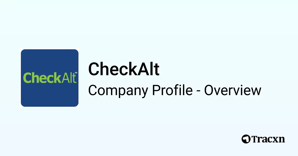 Checkalt CheckAlt - 2026 Company Profile, Team & Competitors - Tracxn