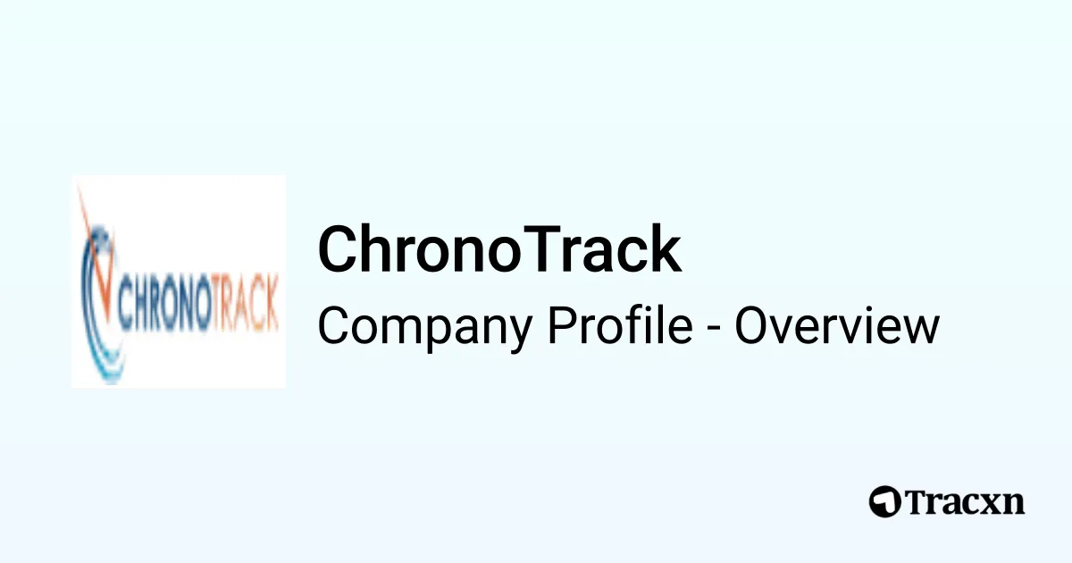 ChronoTrack - 2026 Company Profile & Competitors - Tracxn