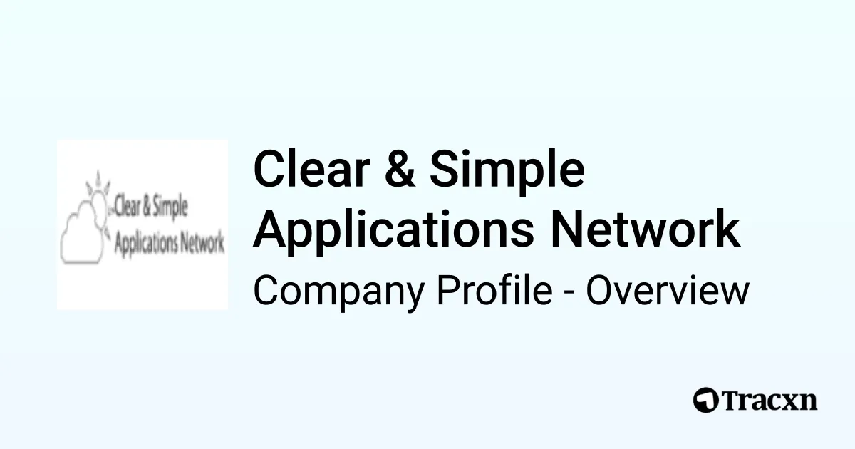 Clear & Simple Applications Network - 2026 Company Profile ...