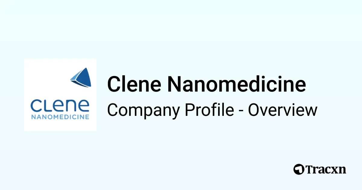 Clene Nanomedicine - 2026 Company Profile, Funding, Competitors ...