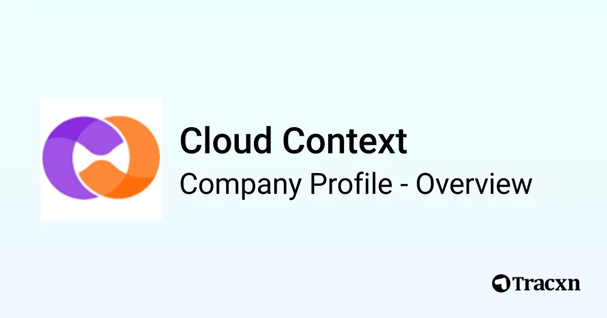 Cloud Context - 2026 Company Profile & Competitors - Tracxn