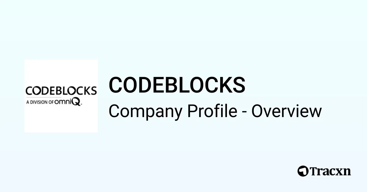 CODEBLOCKS - 2025 Company Profile, Team & Competitors - Tracxn