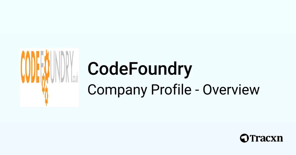 CodeFoundry - 2026 Company Profile & Competitors - Tracxn
