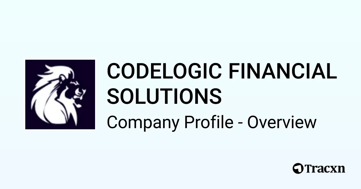 CODELOGIC FINANCIAL SOLUTIONS - 2026 Company Profile, Team, Competitors ...